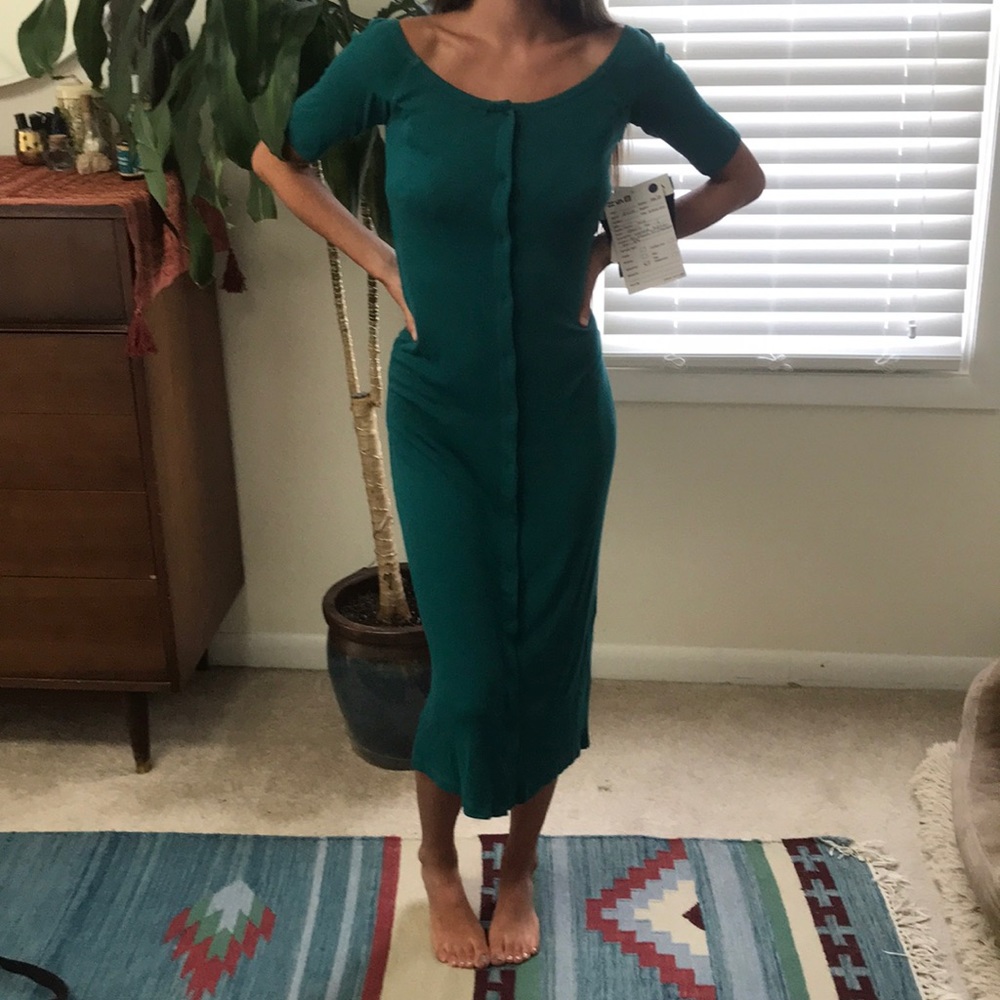 RVCA emerald dress